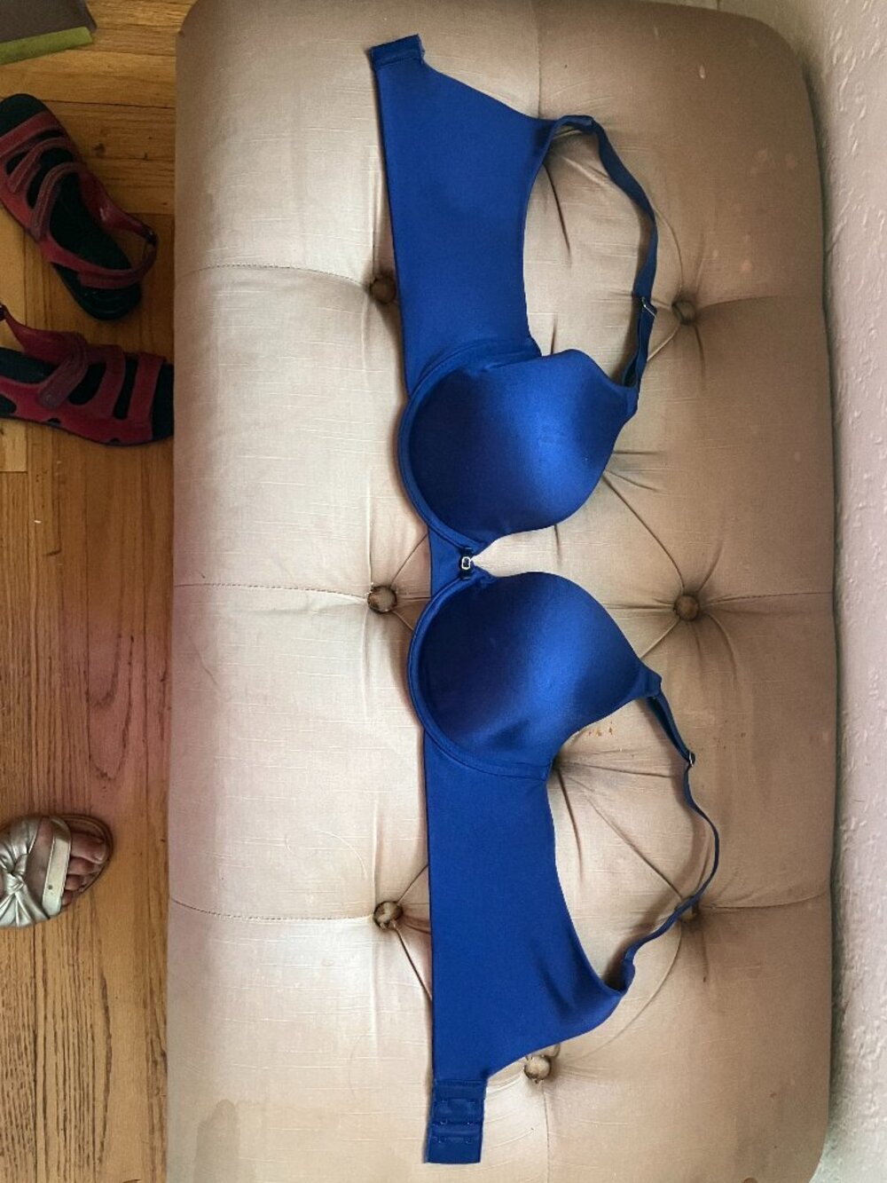 Vanity Fair Blue Underwire Bra 38B - Picture 3 of 4